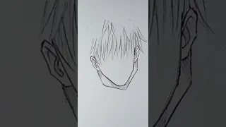 Jujutsu Kaisen | Drawing Gojo Satoru Sealed "Using Only 1 PEN"
