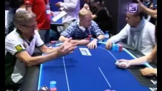 EPT9 E10 Barcelona (русские комментарии Городецкого и Сёмина)