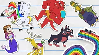 MEET Boy & Dragon's PALS | Boy & Dragon | Video for kids | WildBrain Bananas