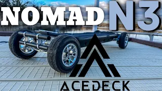 ACEDECK NOMAD N3 electric skateboard review