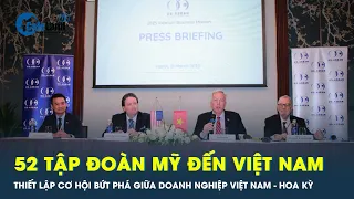 Đoàn doanh nghiệp Mỹ lớn nhất tới Việt Nam, thiết lập cơ hội bứt phá | CafeLand