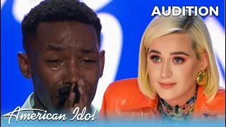 Formerly Incarcerated Calvin Shaw BREAKS DOWN on American Idol Has Katy Perry In TEARS!