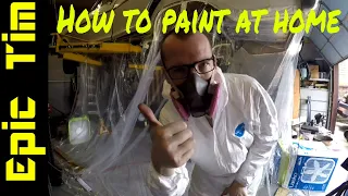1964 Chevy ii Build update #9 Not a one trick pony afterall - how to paint in your garage!!!