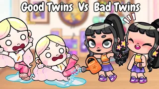 Good Twins Vs Bad Twins 😇👿👯‍♀️  | Avatar Story | Toca Boca