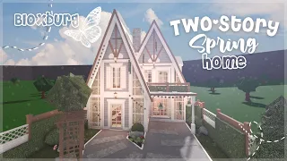 Minami Oroi Roblox Bloxburg Speedbuild Two-Story Spring Home - April 21 2021