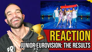 Junior Eurovision 2021: Reacting to the results (Armenia victory)