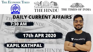 The Hindu Analysis- Daily Current Affairs (17th April 2020) by Kapil Kathpal