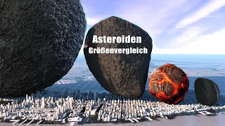 Wie Groß Kann ein Asteroid Tatsächlich Sein? Größenvergleich