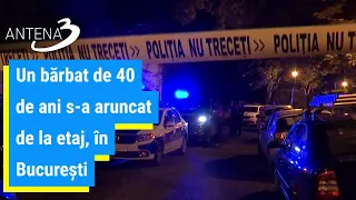 Un bărbat de 40 de ani s-a aruncat de la etaj, în București