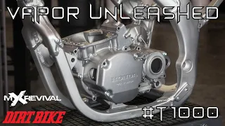 Frame Up Honda CR250 & CR500 Two Stroke Build - Vapor Blasting