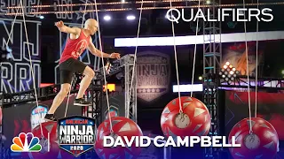 David Campbell Stuns All - American Ninja Warrior Qualifiers 2020