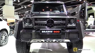 2016 Mercedes G500 Brabus 500hp - Exterior and Interior Walkaround - 2015 Frankfurt Motor Show