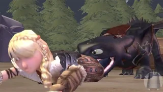 Toothless Vore Astrid - [How To Train Your Dragon] [SFM]