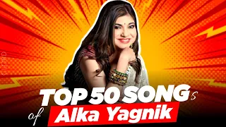 Top 50 Most Viewed Songs Of Alka Yagnik | Best Hit Of #alkayagnik