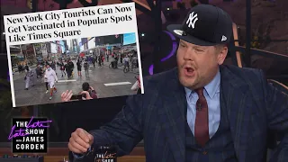 James Corden Does a Perfect NYC Accent