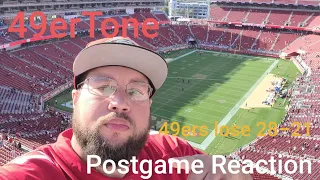 49ers vs Seahawks Postgame Reaction , 49ers lose 28-21