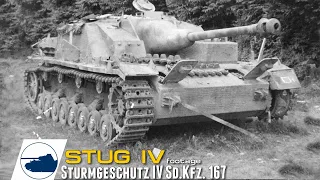 Rare WW2 StuG IV - Sturmgeschütz IV - footage.