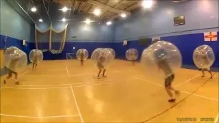 Crazy zorbing hits at Impact Soccer