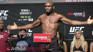 UFC 278 Ceremonial Weigh-Ins: Usman vs Edwards