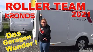 Größte Heckgarage im Wohnmobil Roller Team Kronos M 290 Modell 2021👍 Schaut selbst...Unsere Roomtour