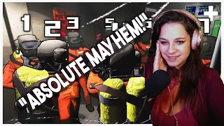 Lauren Reacts! We Played Lethal Company With Too Many People by SMii7Yplus *Absolute Mayhem*