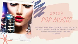 2010's Pop Music I 1 Hour Pop Music Mix I  Clean Pop Playlist 2010