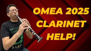 OMEA (Ohio) 2025 Clarinet Audition Etudes (Voxman Selected Studies 17 & 34)