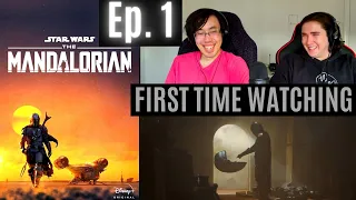 FIRST TIME WATCHING: The Mandalorian ep. 1...THE BOUNTY