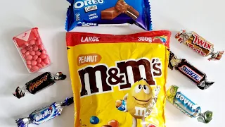 ASMR Candy m&m Chocolate Satisfying Video