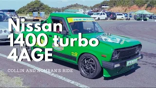 Nissan 1400 Turbo - 4age powered