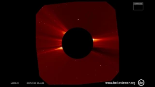 LASCO C2 (2017-07-08 12:36:08 - 2017-07-10 23:36:07 UTC)