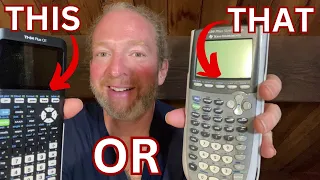 TI-84 Plus CE Calculator versus TI-84 Plus Silver Edition Calculator