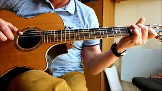 Je t'aime, moi non plus. Serge Gainsbourg. Fingerstyle guitare