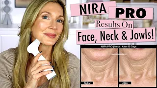 NIRA PRO Laser Review After 90 Days on 60 Yo Skin! Face, Neck, Jowls