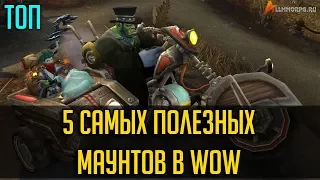 ТОП 5 САМЫХ ПОЛЕЗНЫХ МАУНТОВ В WORLD OF WARCRAFT