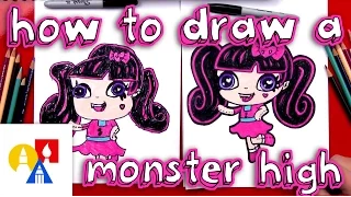 How To Draw Draculaura Monster High Mini