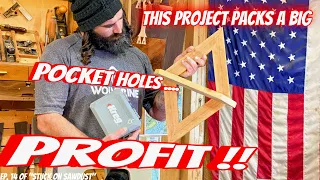 The most Sellable WoodWorking projects ep. 14 of “Stuck on SawDust “