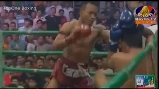 Phal Sophorn Vs Angkamlek(thai), Khmer Boxing, Kun khmer Boxing,BayonTV Boxing, Carabao Boxing