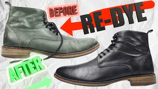 Easily CUSTOMIZE The Color of Your Leather Shoes | DIY Easy No Mess