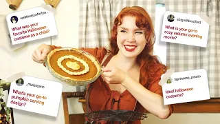 Answering Questions While I Bake My First Pie!