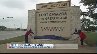 Pentagon officially renames Fort Hood to honor first 4-star Hispanic general