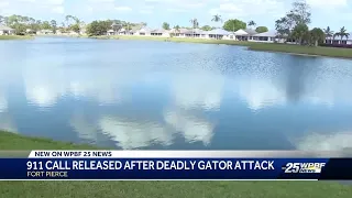 'The gator grabbed the dog': Fort Pierce deadly gator attack 911 call released