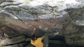 Babylon V9, Ladybird, Norns Range - West Kootenay Bouldering