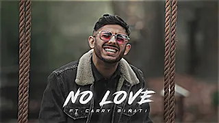 CARRY MINATI x NO LOVE 💘🥀 TRANSFORMATION EDIT | ATTITUDE STATUS#video#viral#carryminati #viralvideo