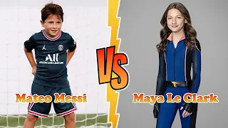 Maya Le Clark VS Mateo Messi (Messi's Son) Transformation ★ From Baby To 2024