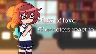 Los personajes de la asesina del romance reaccionan|this have:translation/traducción