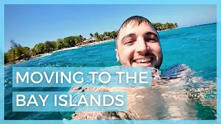 I MOVED TO AN ISLAND!! // Moving my Life to Utila, Honduras, vlog 001