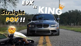 E92 M3 Competition HIGH SPEED POV DRIVE!!