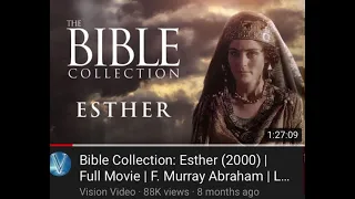 Movie Pick Of The Day: The Bible Collection Esther