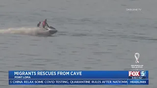 2 Rescued From Sunset Cliffs Cave